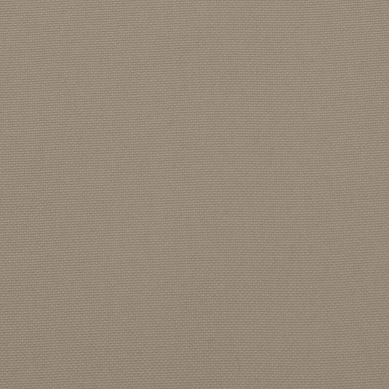 vidaXL Pallet Cushion Taupe Oxford Fabric, 100% polyester 23.6 x 23.6 in - 23.6 x 23.6 x 3.1 in