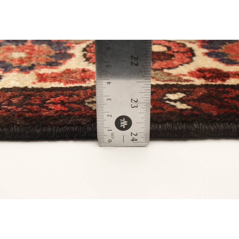 ECARPETGALLERY Hand-knotted Andelz Navy Wool Rug - 3'10 x 10'4