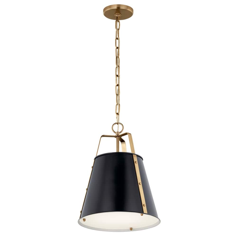 Kichler Lighting Etcher 13 in. 1-Light Pendant Light