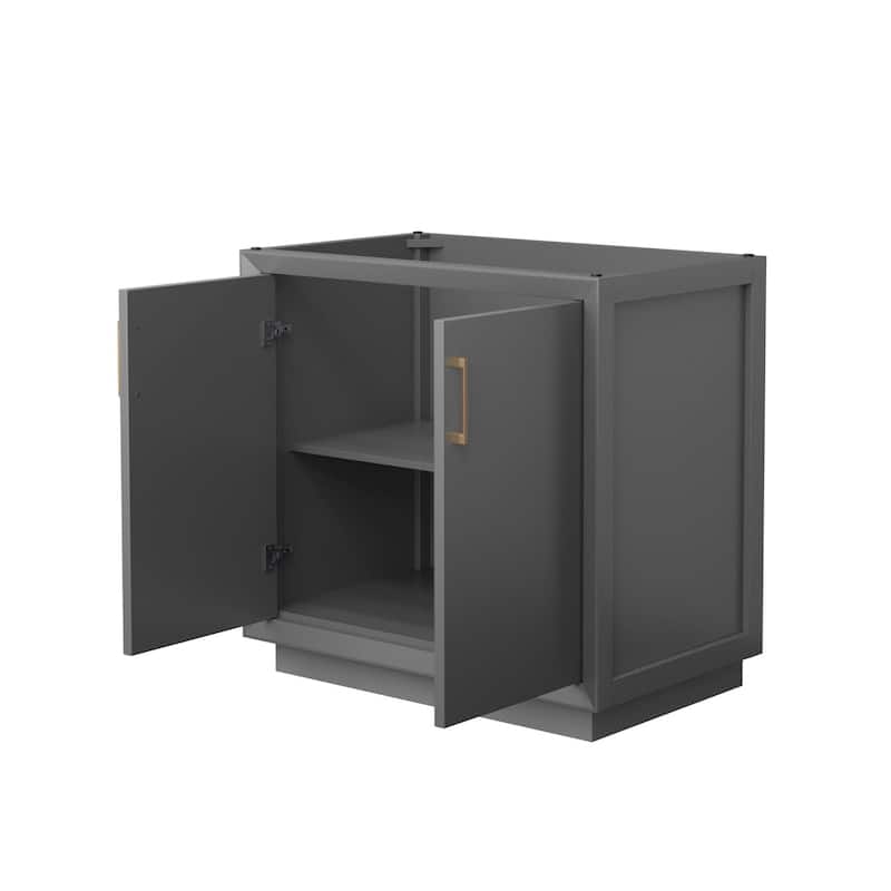 Wyndham Collection WCF414136S-CXSXX-MXX Strada 35" Single Free
