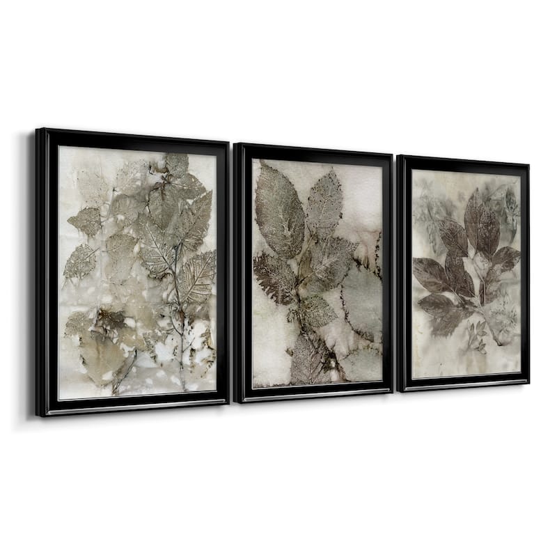 Birch Leaves I Premium Framed Canvas - Ready to Hang - Multi-Color