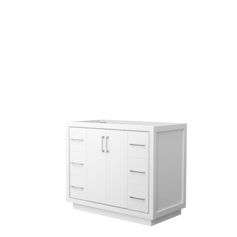 Icon Single Bathroom Vanity Cabinet, No Mirror