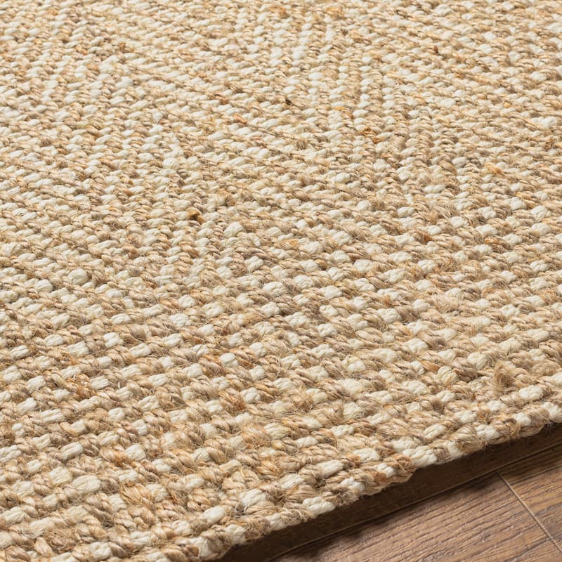 Livabliss Bahava Bohemian Handmade Jute Area Rug