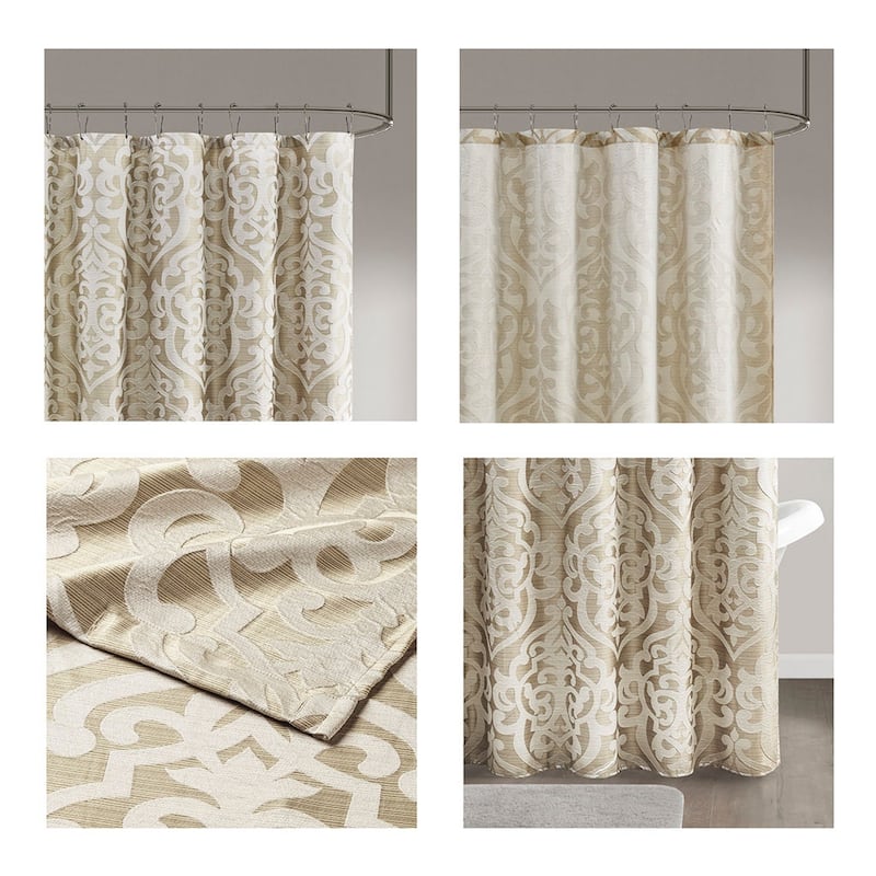 Luxury Jacquard Shower Curtain