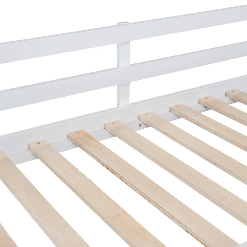 Twin over Twin Bunk Bed with Ladder