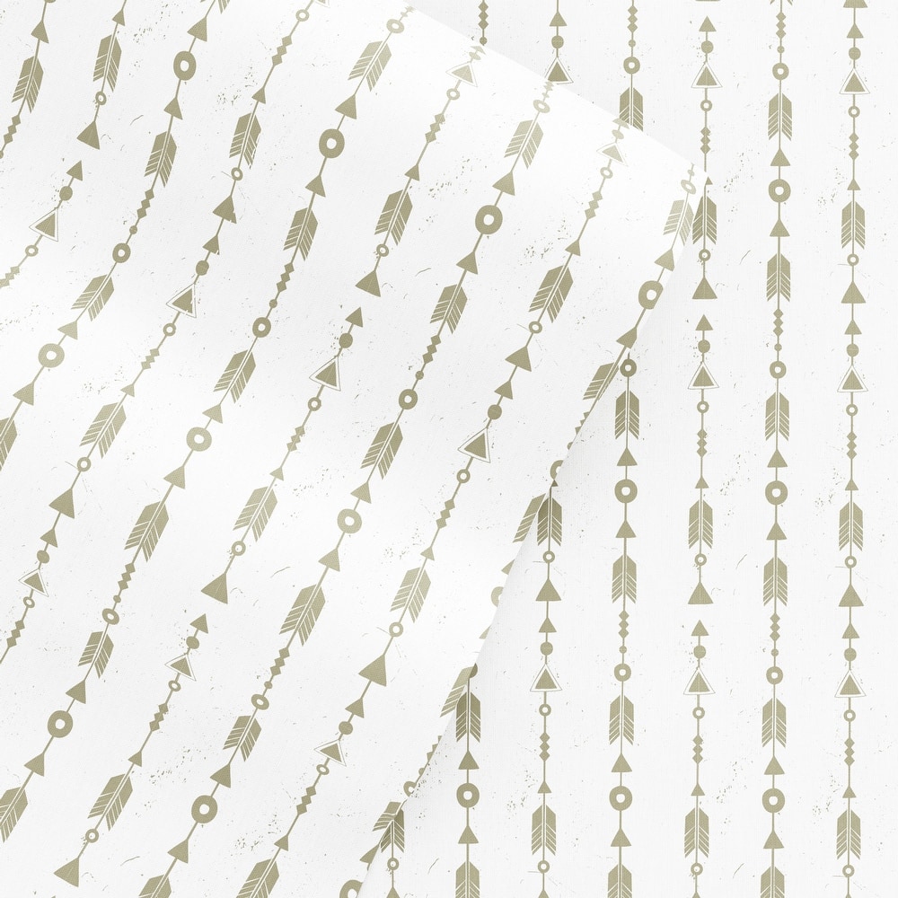 Becky Cameron Double Brushed Patterned 4 Piece Sheet Sets