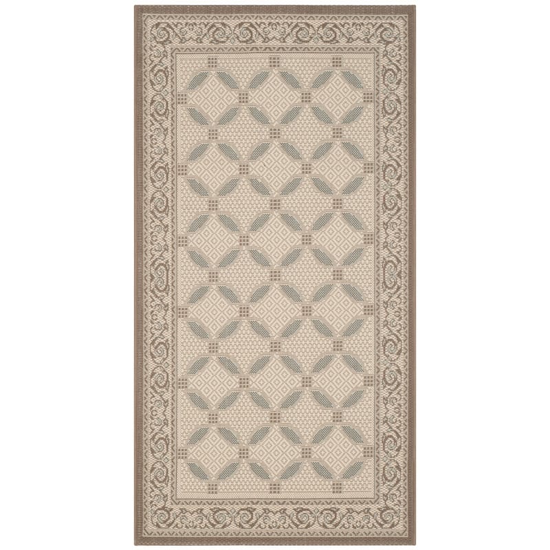 SAFAVIEH Courtyard Zennur Indoor/ Outdoor Waterproof Patio Backyard Rug