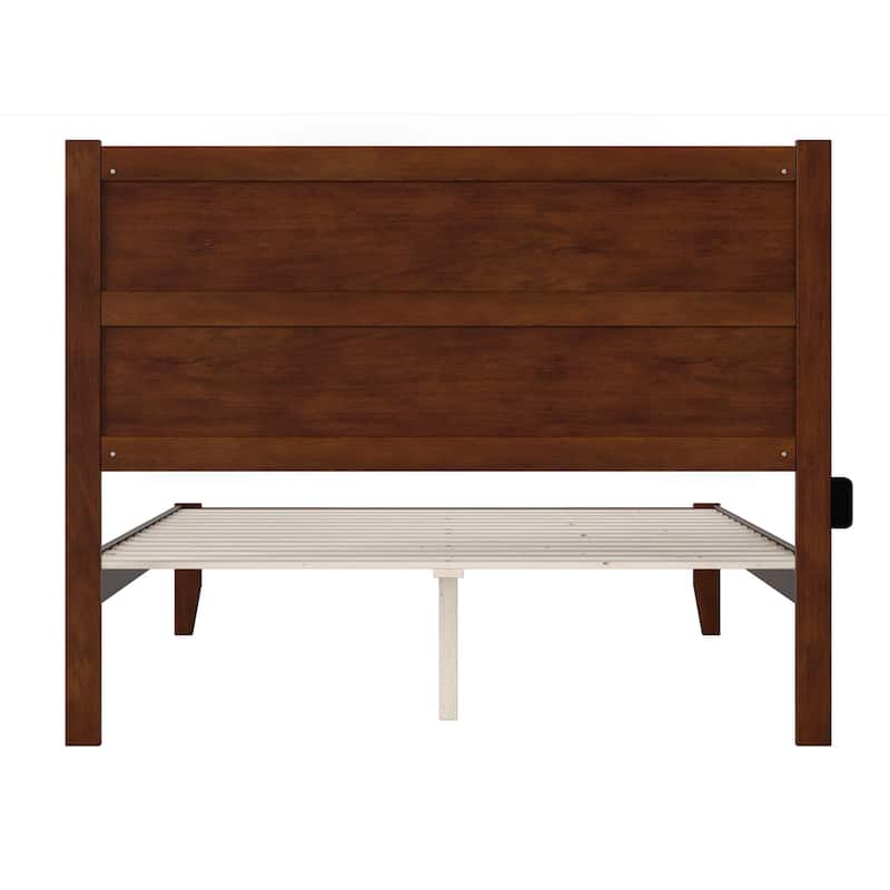NoHo Queen Platform Bed in Walnut