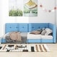preview thumbnail 16 of 19, Queen Size Upholstered Platform Bed with USB Ports, Sturdy Wood Frame, Beige