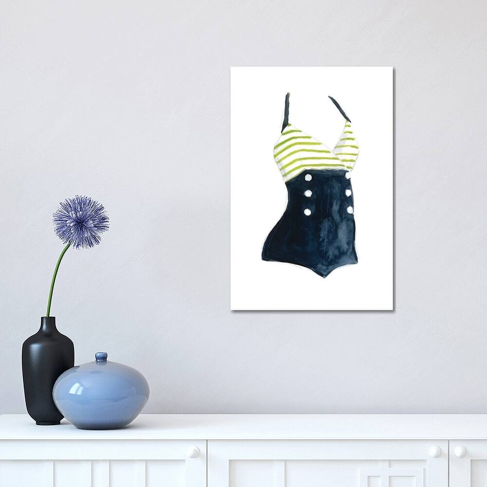 iCanvas "Vintage Swimwear I" by Carol Robinson Canvas Print