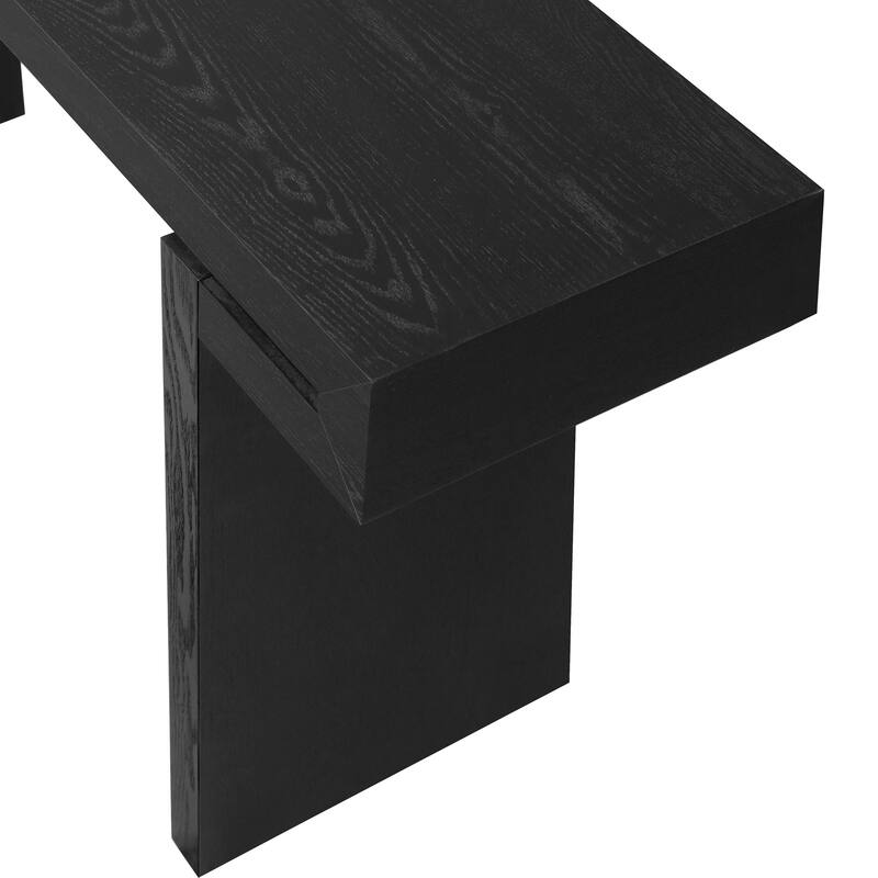 60" Rustic Farmhouse Console Table for Living Room