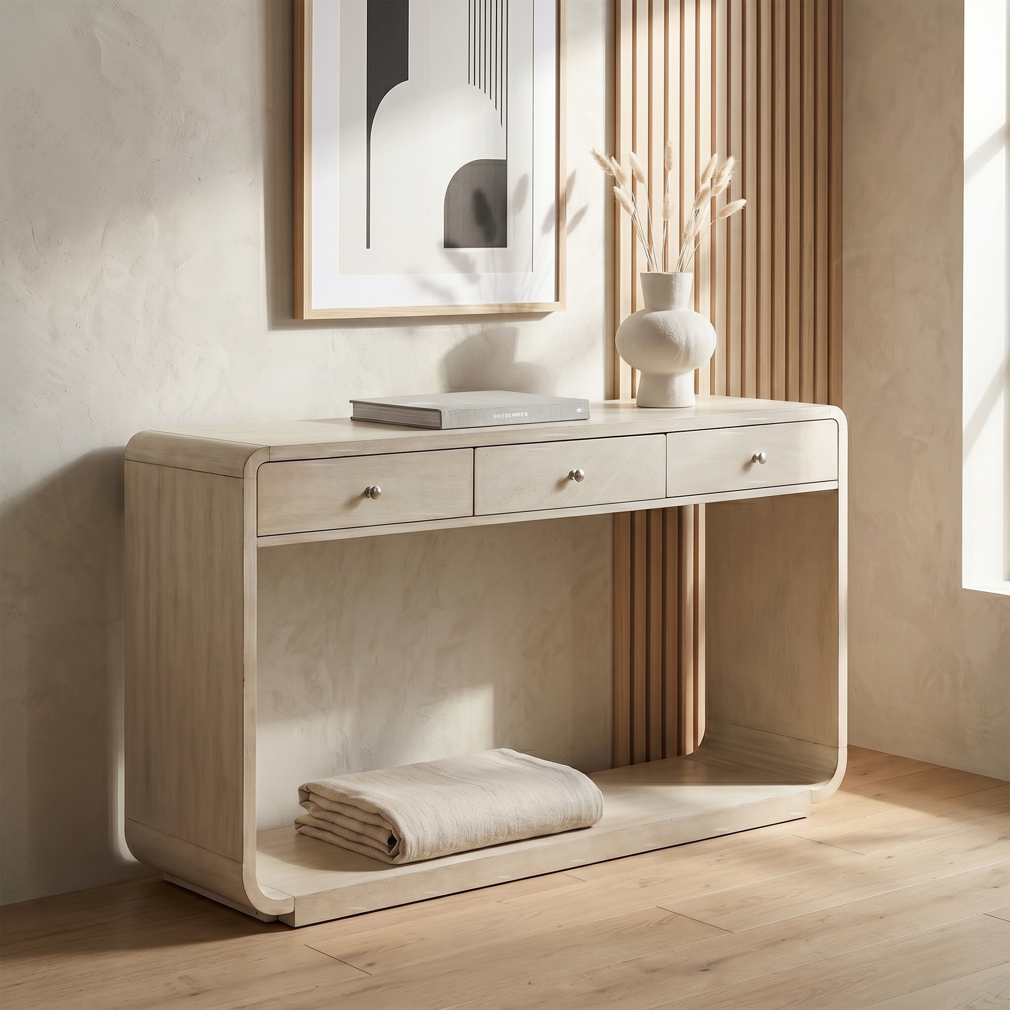 Antique-Style Console Table
