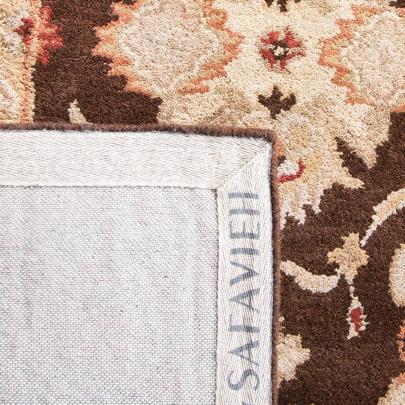 SAFAVIEH Handmade Heritage Ogee Dot Traditional Oriental Wool Rug