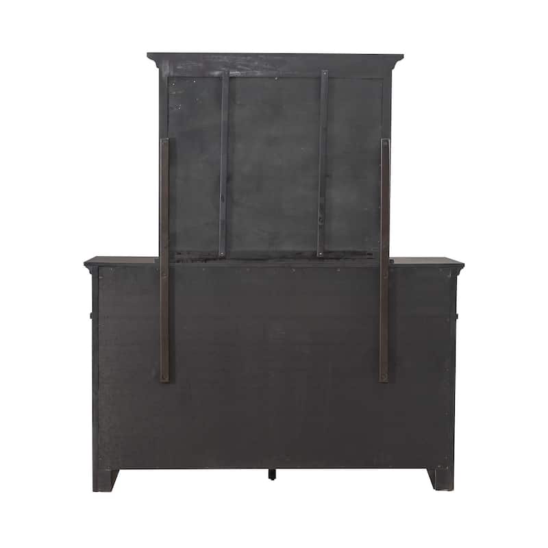 Liberty Furniture Paradise Valley Queen Panel Bed, Dresser & Mirror, Chest, Night Stand