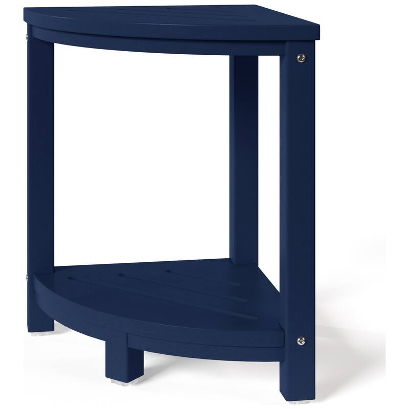 Anapolis Poly Corner Shower Bench