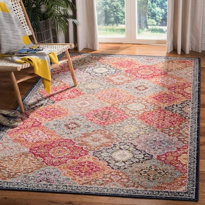 SAFAVIEH Montage Sidonia Indoor/ Outdoor Waterproof Patio Backyard Rug