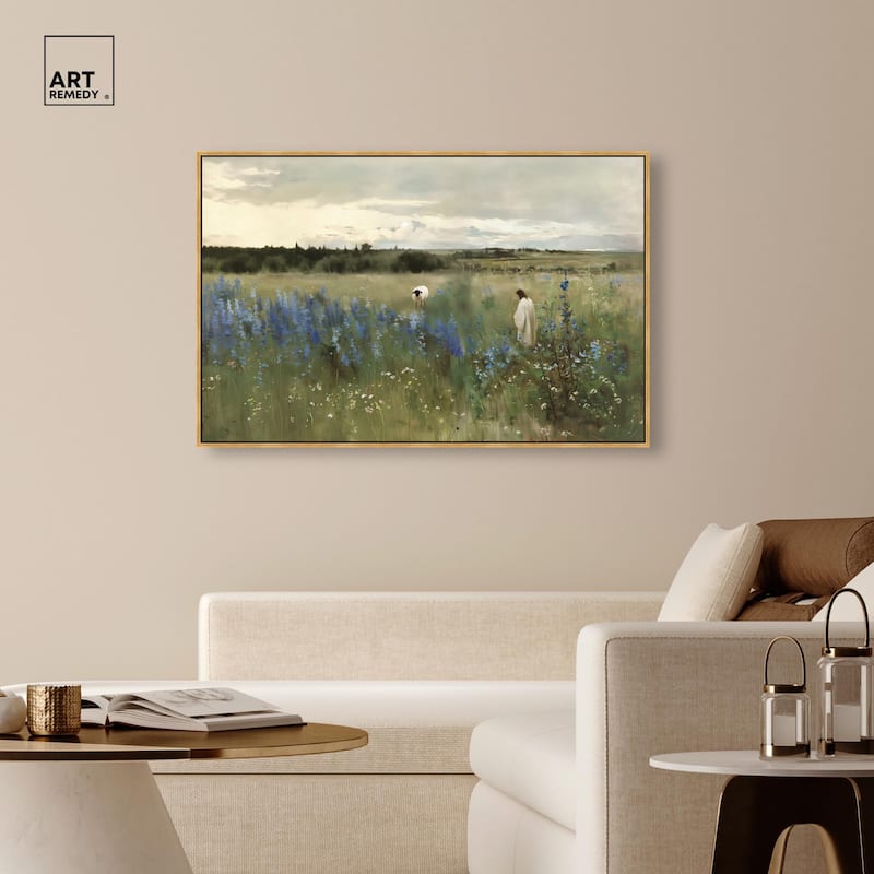 Path of the Shepherd Canvas by Art Remedy