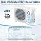 preview thumbnail 6 of 4, 24000 BTU Mini Split Air Conditioner, 208-230V Split Unit Ac and Heat Cool Up to 1500 Sq.Ft, Ductless Air Conditioner