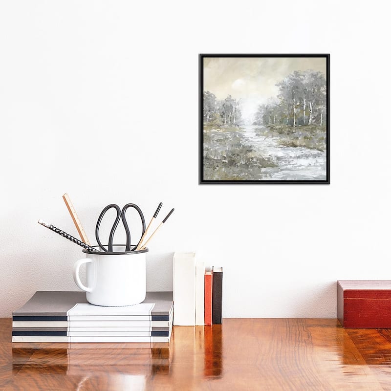 iCanvas "Babbling Brook II" by Nan Framed