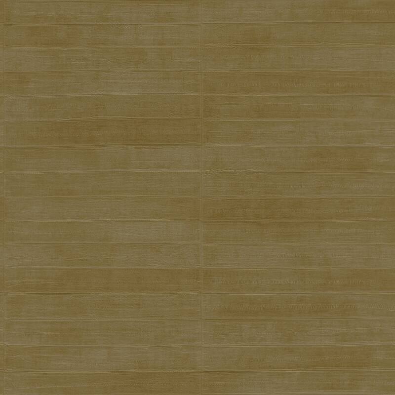 Advantage Dermot Brass Horizontal Stripe Wallpaper