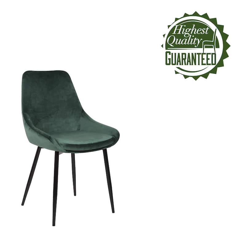 Carson Carrington Ido Velvet Dining Chairs (Set of 2)