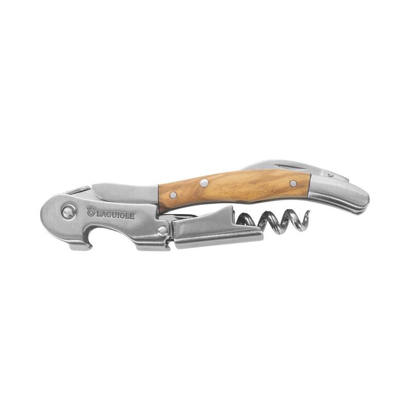 Au Nain Laguiole Sommelier Olive Wood Corkscrew