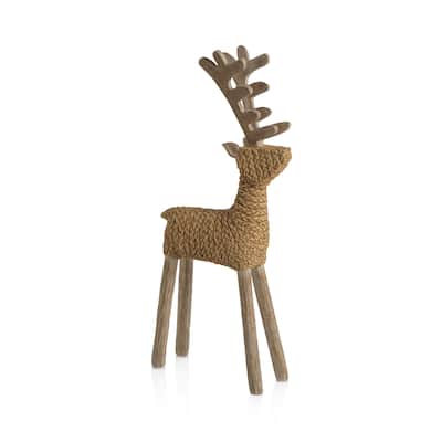 Lettice 14" Standing Deer Figurine