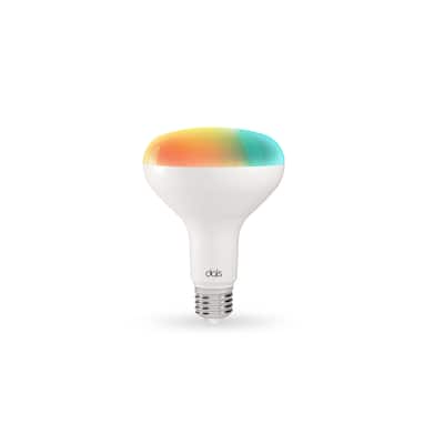 DALS Lighting Smart BR30 RGB CCT Light Bulb - White