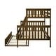 preview thumbnail 7 of 63, Max and Lily Twin over Full Bunk Bed with Trundle Bed