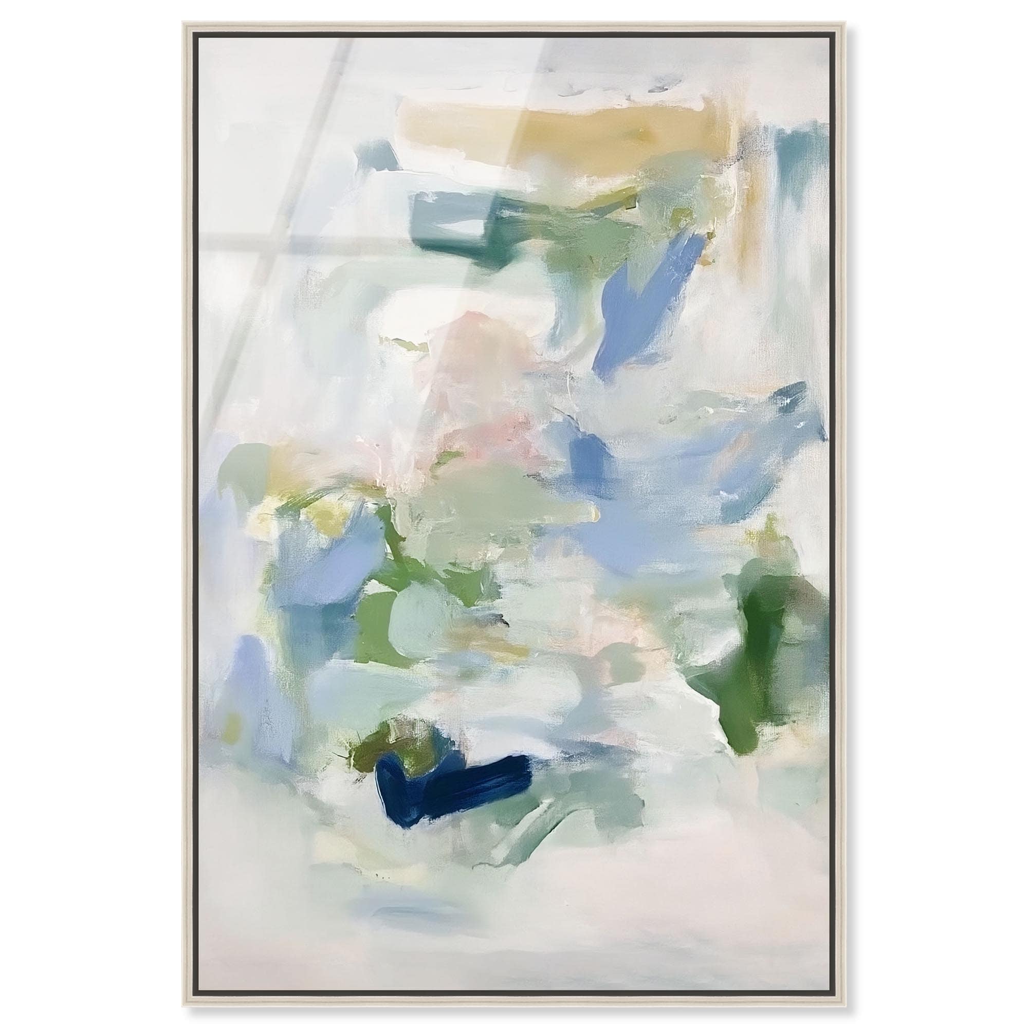 Chroma Balance I Abstracts Framed Acrylic Wall Art by Art Remedy