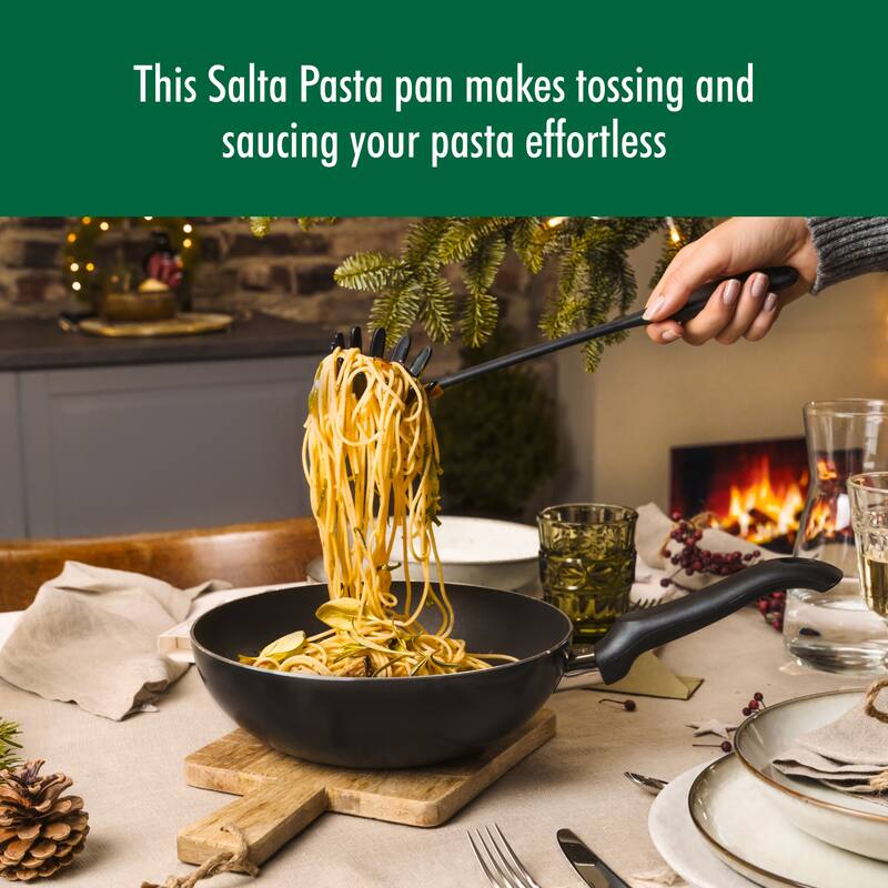 BALLARINI Cookin'Italy by HENCKELS Salta Pasta Pot Set, Non-Stick, Made in Italy - 9.5-inch