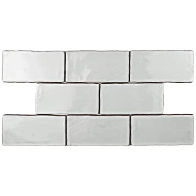 Merola Tile Antic Special Milk 3" x 6" Ceramic Wall Tile