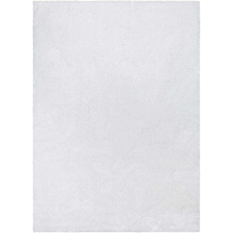 Well Woven Feather Liza Solid Shag Area Rug