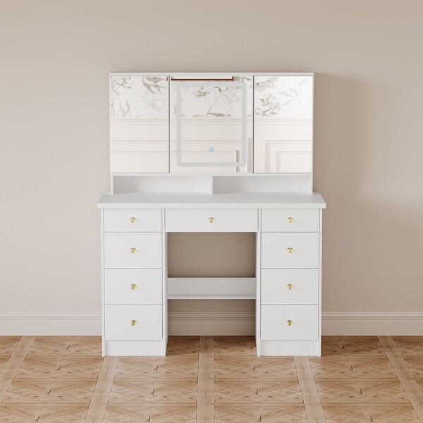 Large white dressing table new arrivals