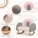 preview thumbnail 5 of 16, Qaba Rocking Toddler Sofa Chair for Nursery or Playroom, Green
