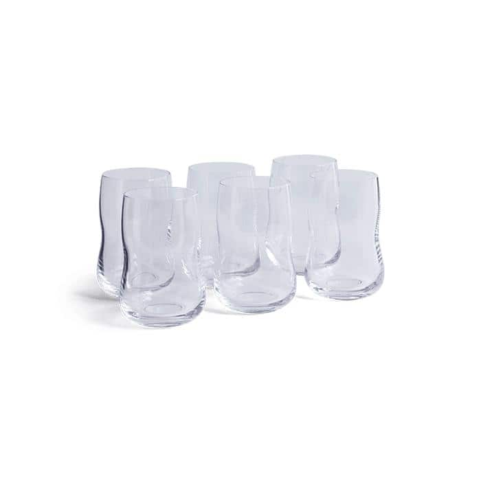 Holmegaard Future Tumbler, Clear, 6 pcs. - 8.5 oz