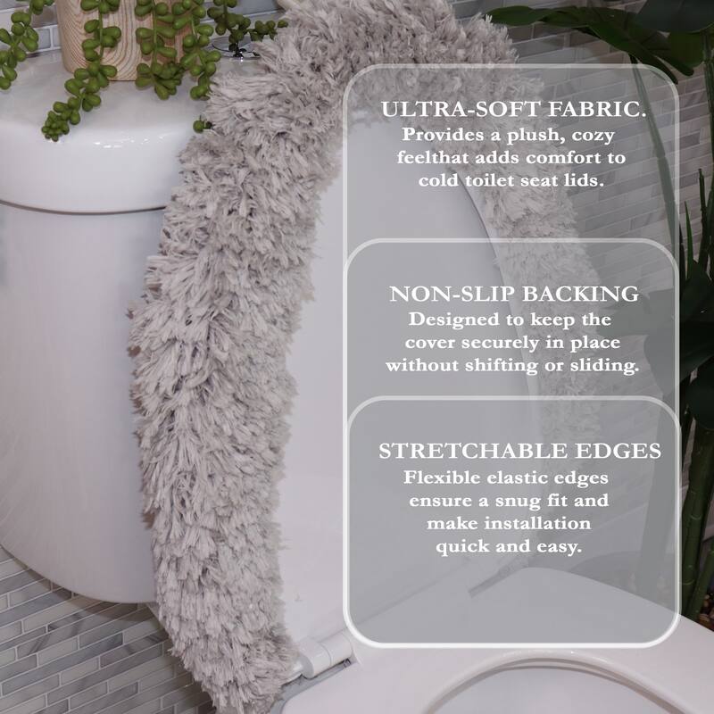 Element Plush Bathroom Rugs Quick-Dry Bathroom Mat, Washable & Absorbent Bath Rugs