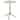 SAFAVIEH Outdoor Living Stella Round Bistro Table - 24" W x 24" D x 30" H