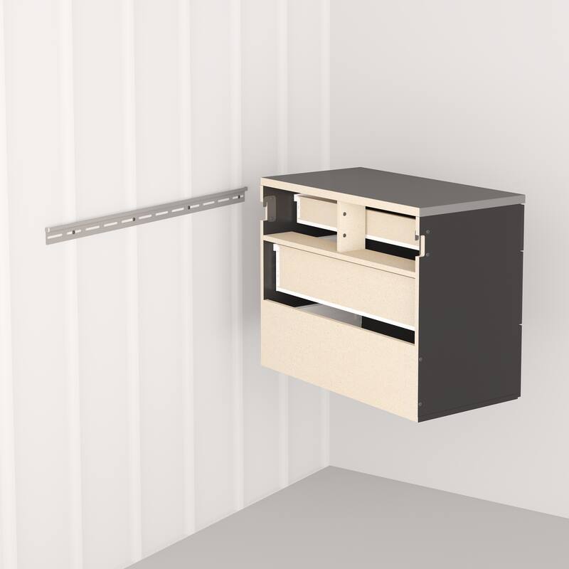 Prepac HangUps 3-drawer Base Storage Cabinet