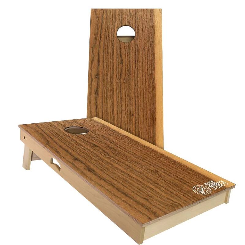 Louro Preto Outdoor Cornhole Board Set - Premium 2x4 - Include Case + Edge Lights