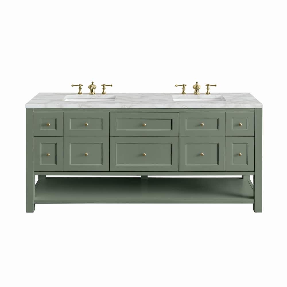 James Martin Vanities 330-V72-3VSL Breckenridge 72" Free Standing