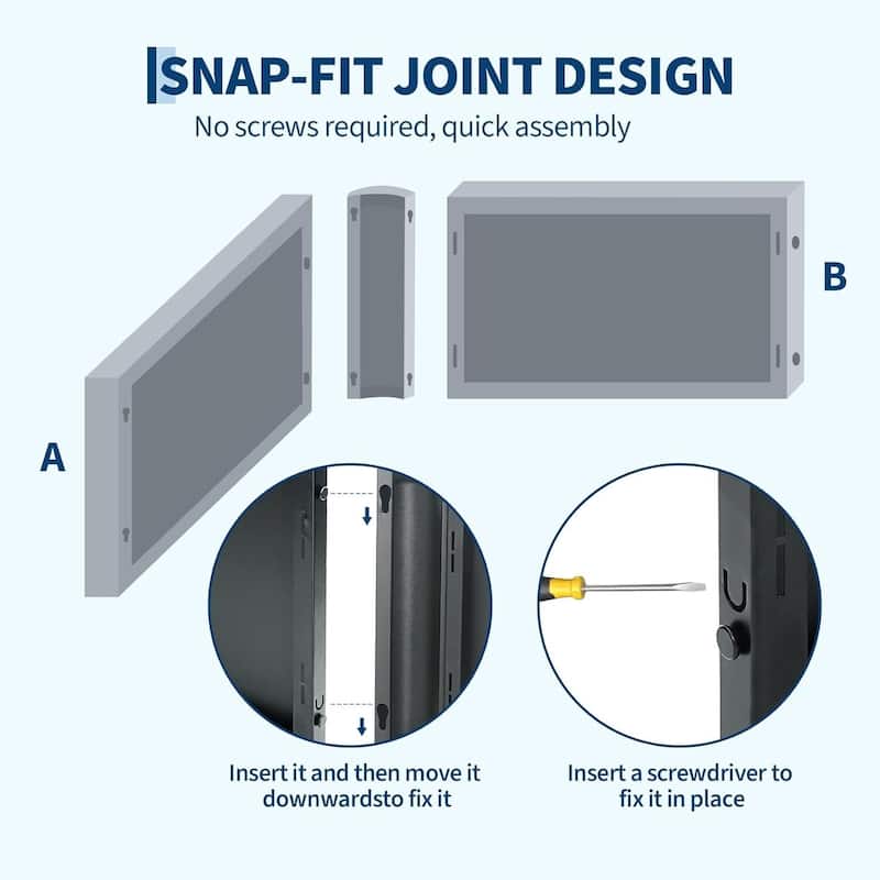 53.5" Modern Raised Garden Bed Planter, Ideal for Yard, Patio, No Base - N/A