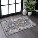 preview thumbnail 2 of 8, LOOM & LUXE Collection Blue/Traditional Non-Shedding Area Rug