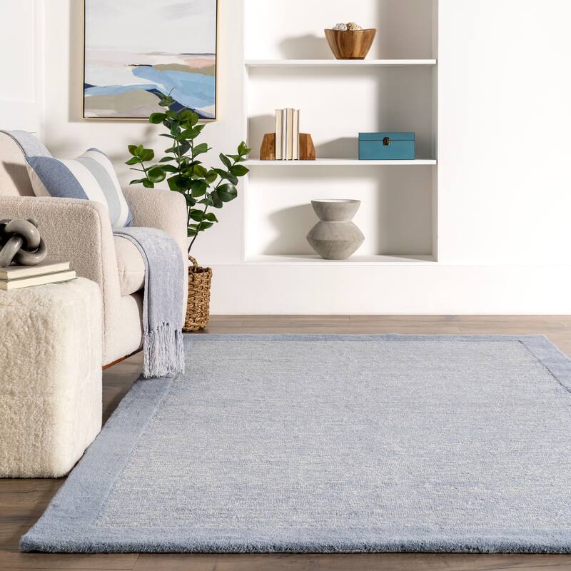 Nuloom Marianne Handmade Wool Border Area Rug