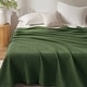 preview thumbnail 61 of 120, Madison Park Waffle Weave 100% Cotton Breathable Lightweight Blanket