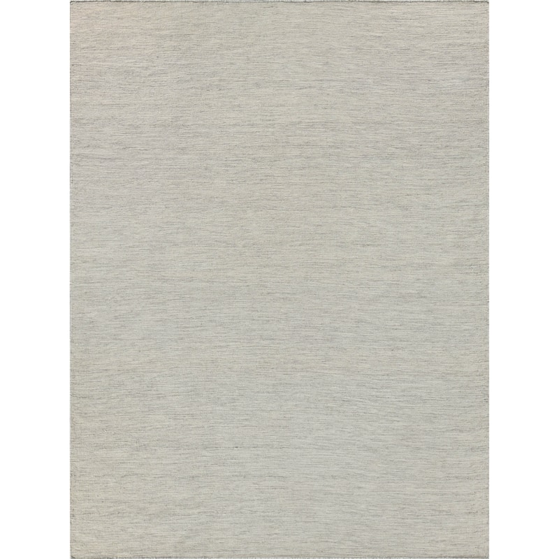 EXQUISITE RUGS Chelsea Flatweave New Zealand Wool Beige/Grey Area Rug.