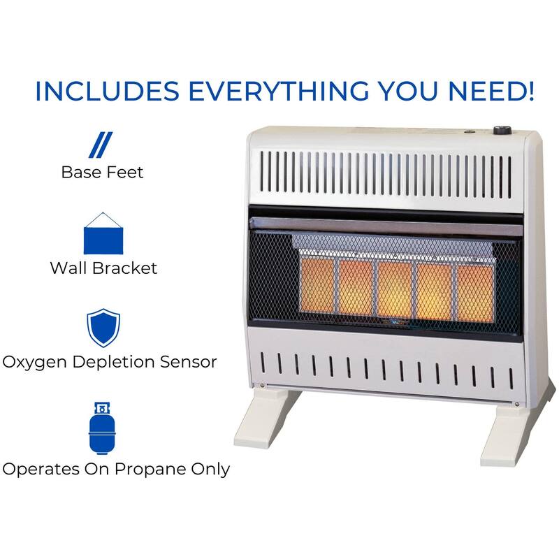 Duluth Forge ML250TPA-B 25,000 BTU Liquid Propane Portable Heater with