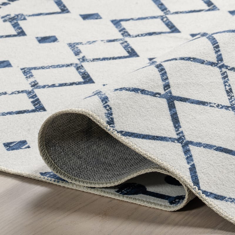 Nuloom Moroccan Blythe SpinClean Machine Washable Area Rug