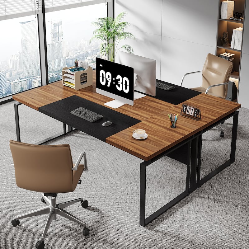 63 Inch Computer Desk Home Office Desk for Workstation (Only Table)
