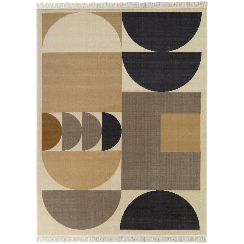 Weiss Geometric Color Block Area Rug